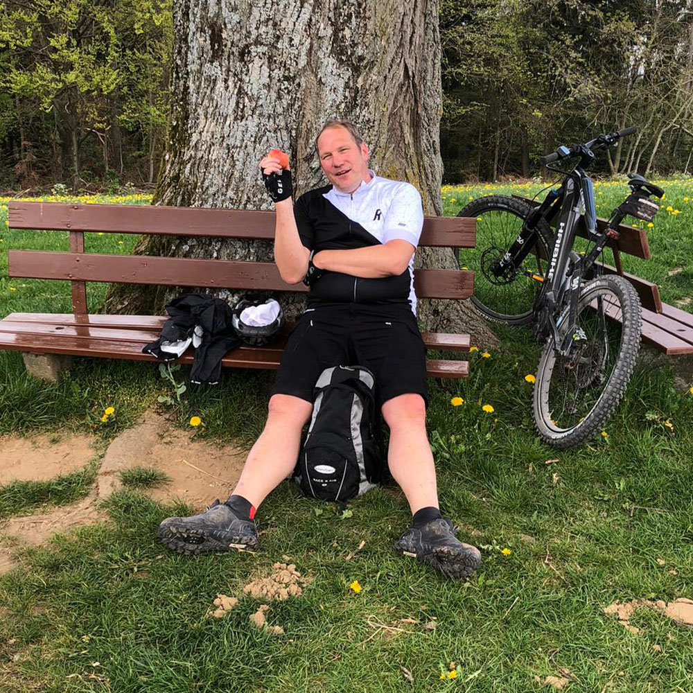 Fahrrad Pause 