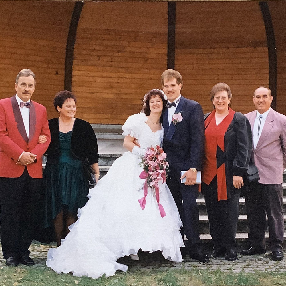 Hochzeitsbild Familie