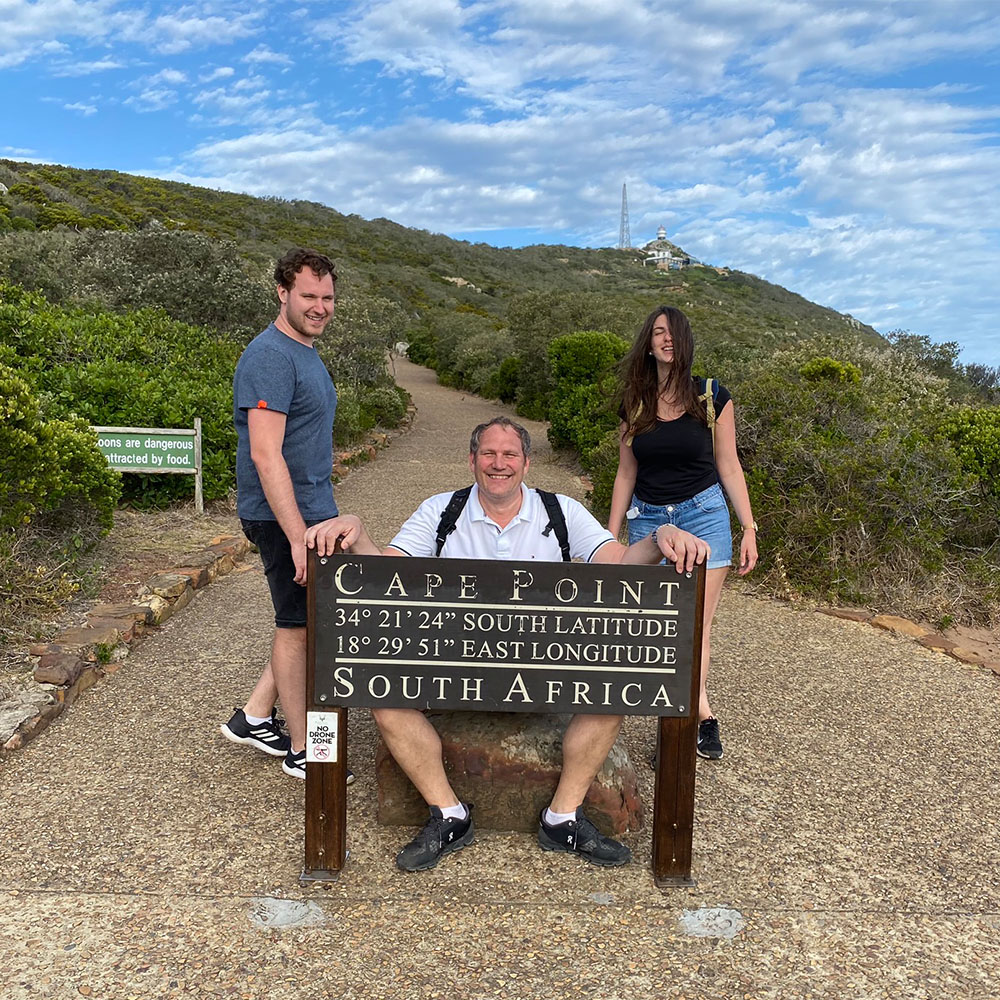 Alex, Jenny und Denis Südafrika